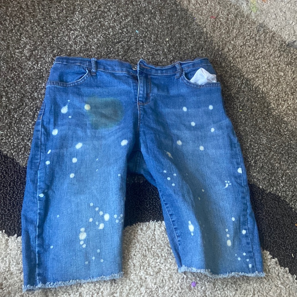 Tie dyed